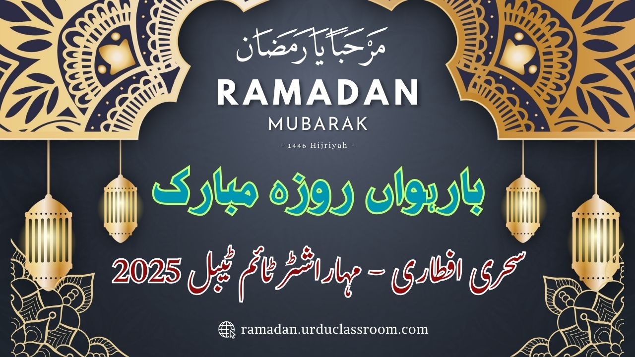 ramadan time table 2025 for mumbai